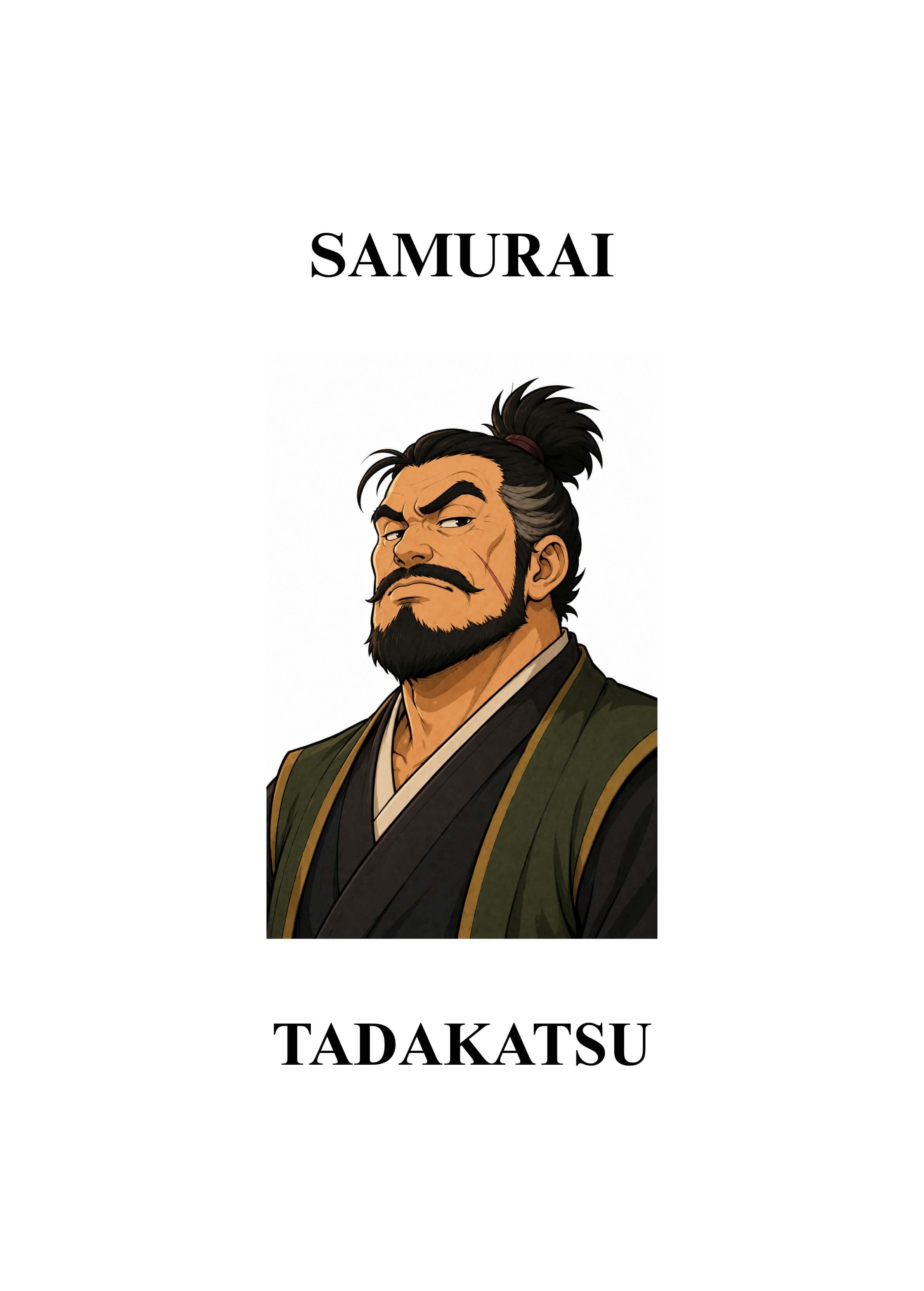 TADAKATSU — SAMURAI